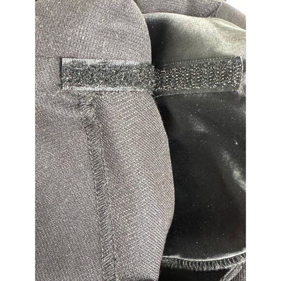 Virgo Womens Vintage Black Button-Down Black Dress Size 8 - Picture 7 of 7